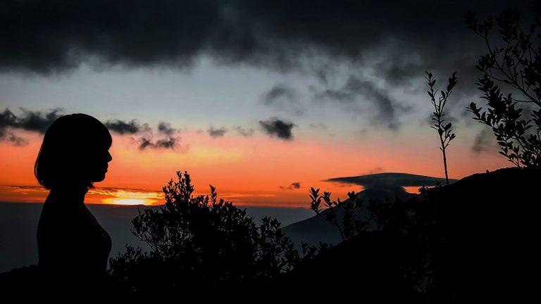 camping gunung papandayan